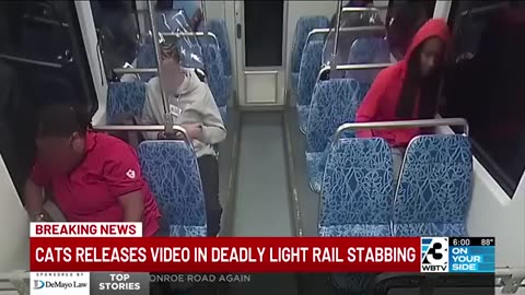 Light rail stabbing: