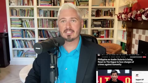 Psychotic Philippines President ARRESTED For Crimes Against Humanity _ The Kyle Kulinski Show