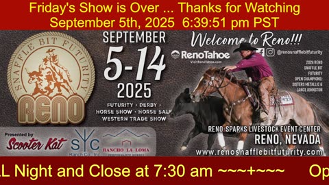 2025 Reno Snaffle Bit Futurity Friday