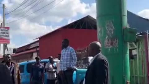 Nairobi based content creator assaulted.