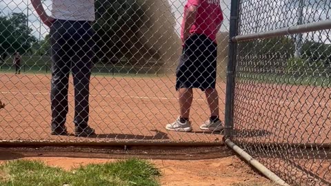 Dust Devil Interrupts Tennessee All-State Softball Game