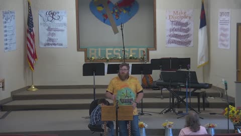 Greeting at Moose Creek Baptist Church7-27-2025