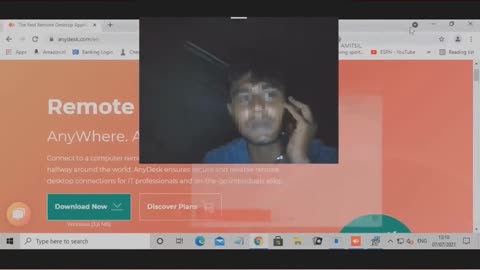 Showing a Scammer his Own Face!