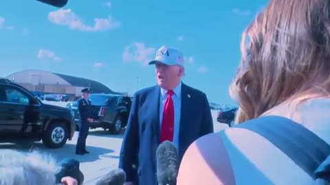 President Trump Gaggles with Press at Joint Base Andrews, July 03, 2025