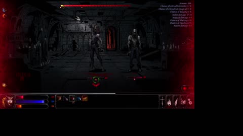 Hellslave - gameplay Clickteam Fusion RPG Turn based Satanic Fantasy Horror