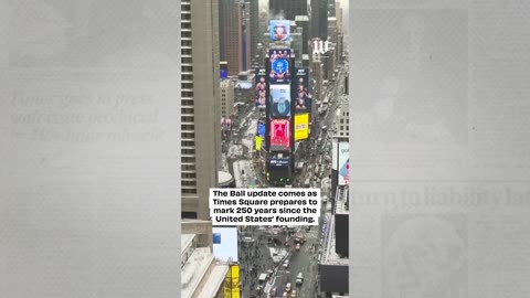 Times Square to feature patriotic crystal ball for New Year’s Eve, kicking off U.S.’s 250th birthday