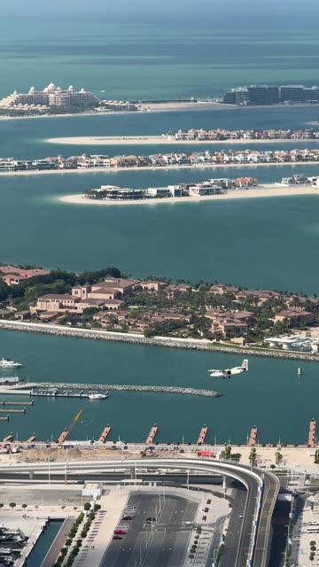 Stunning Aerial Tour: Dubai Marina & Palm Jumeirah Like You’ve Never Seen! 🇦🇪🏙️
