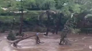 Flooding in central Texas