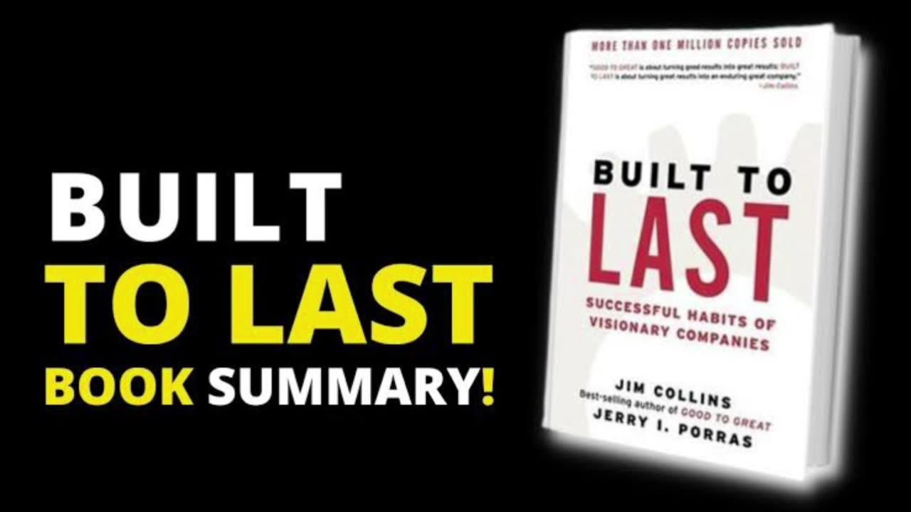 Built to Last Book Summary | Habits of Visionary Companies Explained