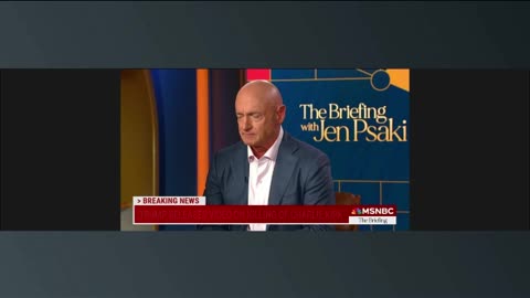Mark Kelly (D) On MSNBC: We Know Where There’s Stronger Gun Laws, There’s Less Gun Violence
