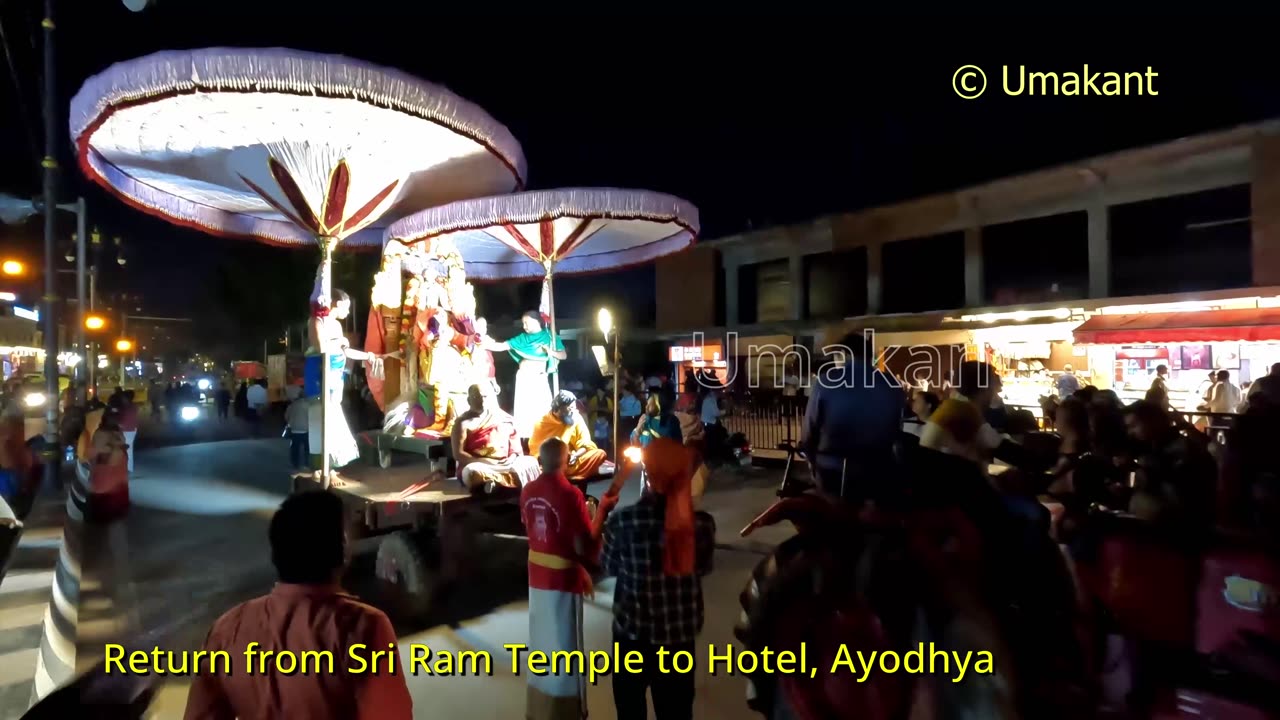 Dinner at Kanaka Rasoi and Return to Hotel in the Night