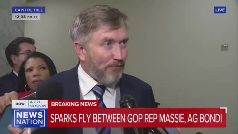 Thomas MASSIE： “Kash Patel lied under oath.”