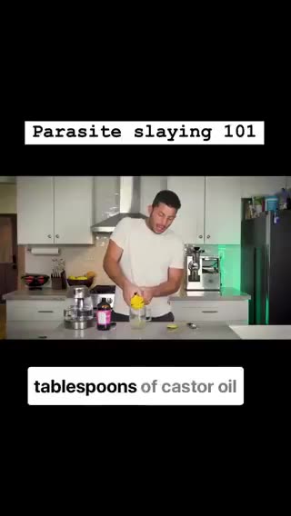 Castor Oil gut cleanse