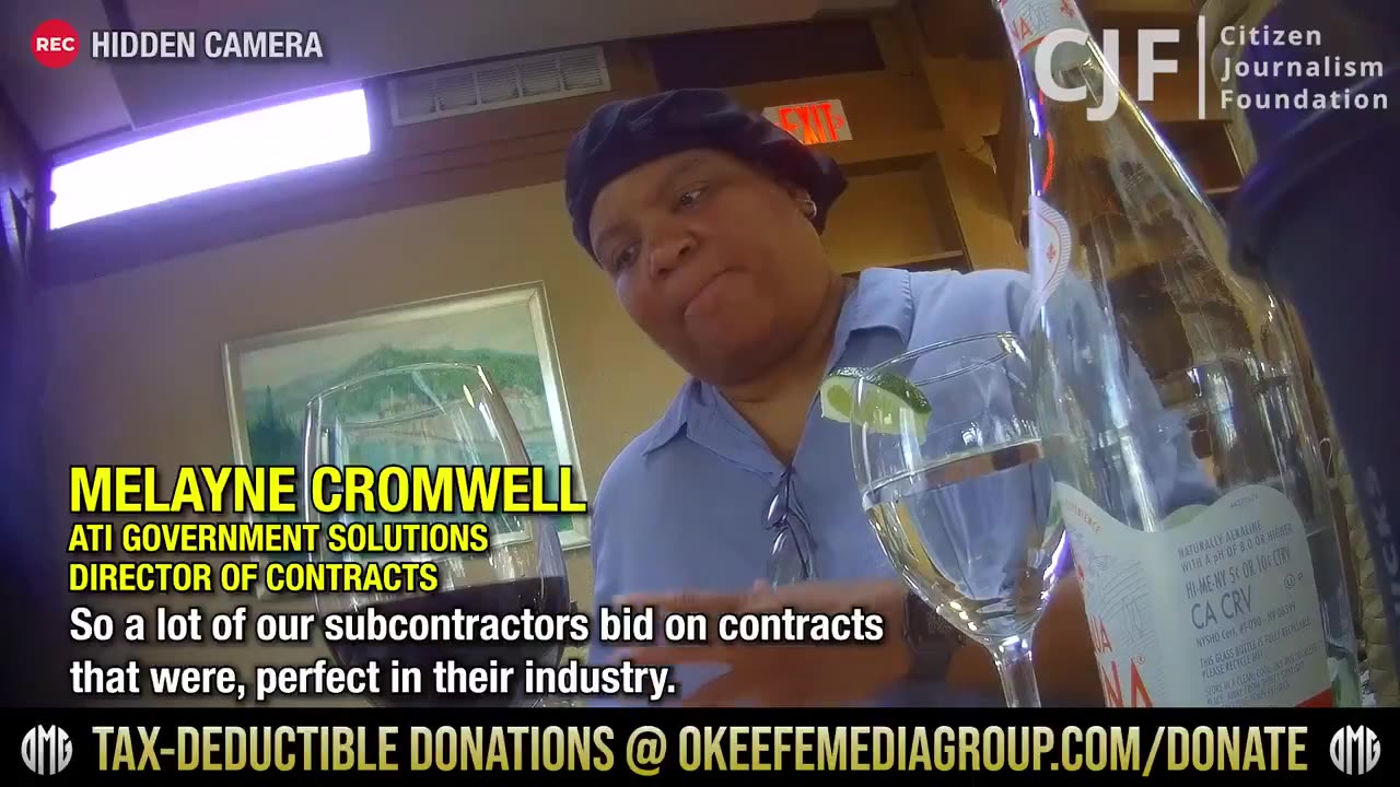 James O'Keefe exposes a $100B federal contracting scam where a minority-owned firm wins