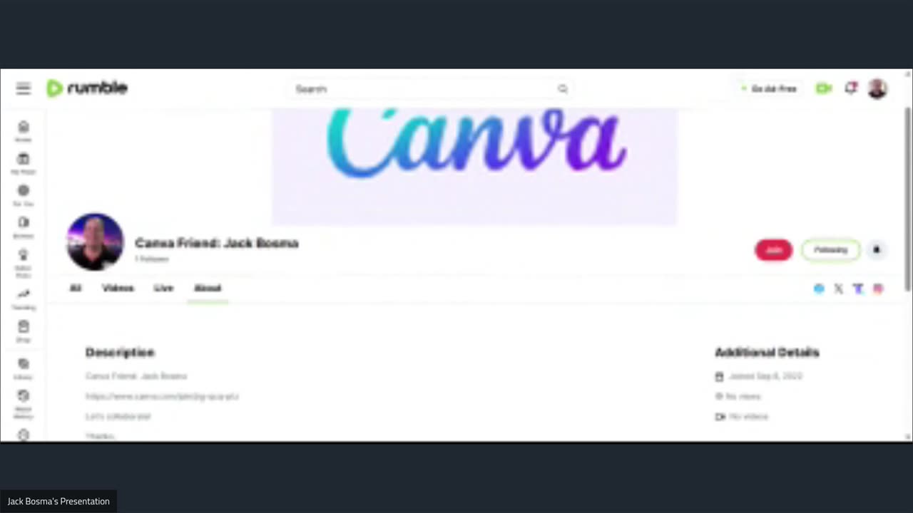 Canva Friend: Jack Bosma