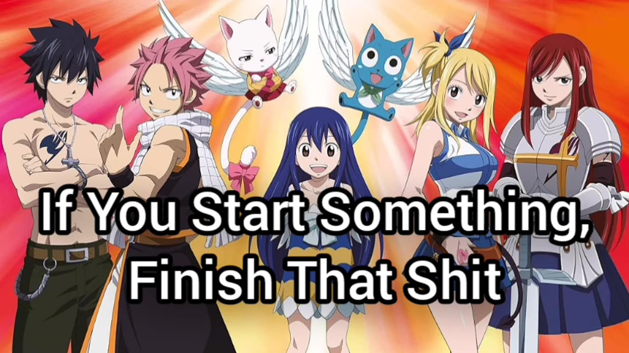 You Start It, Finish It