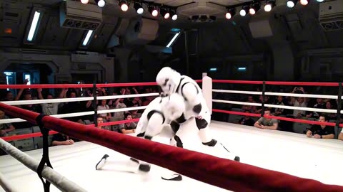 stormtroopers, ¡competencia por el sable falso!