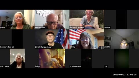 COSA-FL September 2025 Town Hall / No Separation of Church and State