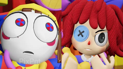 Pomni, Ragatha Fighting over Jax For Love ❤😱 THE AMAZING DIGITAL CIRCUS - Ep 1