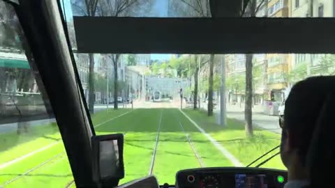 Liège Tramway Full Journey From Standard to Coronmeuse