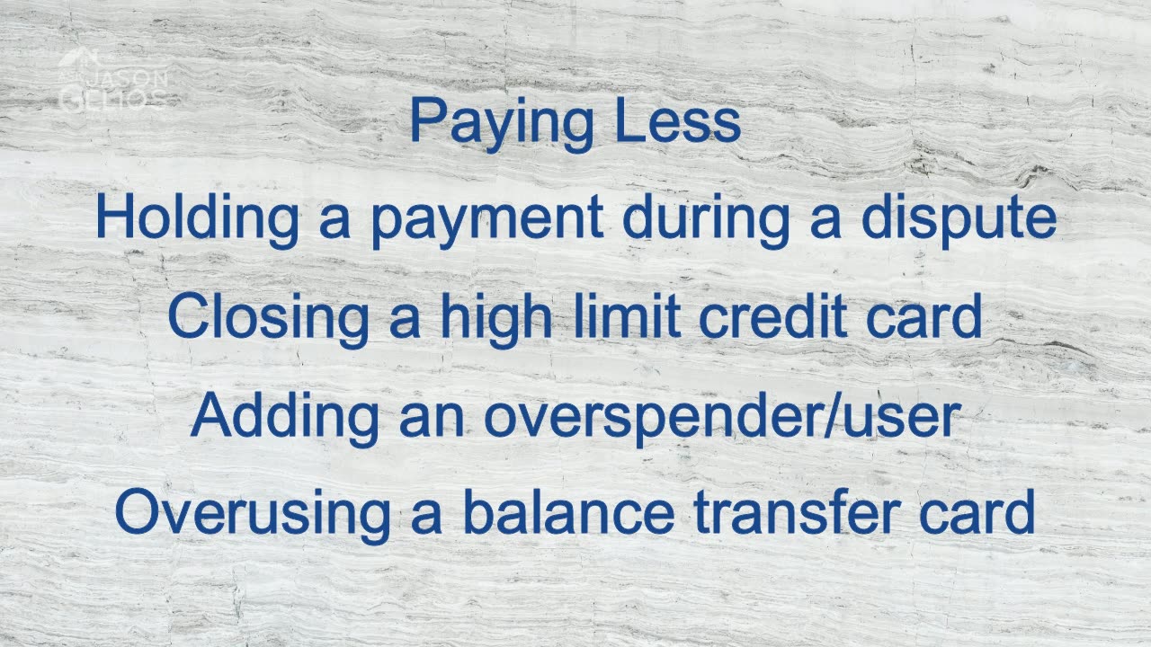 What's Destroying Your Credit Score? | Ep. 396 AskJasonGelios Show