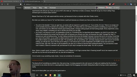 INCEL BLACKPILL Stories_ Ugly male rants about the blackpill and how it sucks be.