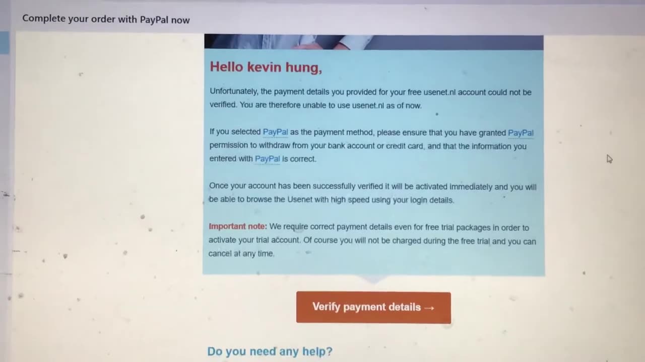 PSA: Usenet.nl Scam
