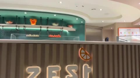 Refreshing Stop at Zest Juice Bar | MSC World America Deck 8