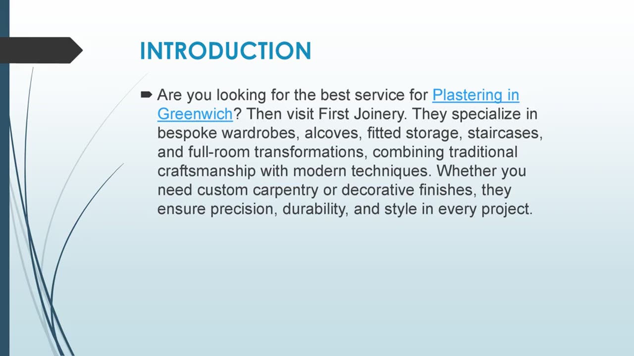 Best Plastering in Greenwich