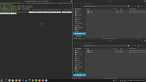 337_how to "copy a file to two places" with cp dash r