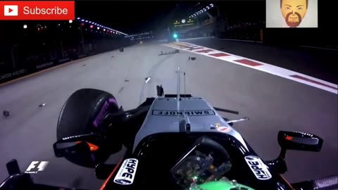 Formula1 2016 Onboard Crash Compilation *NO MUSIC* (REACTION)