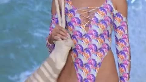 Slow Motion] Carukia Swim Part-1 | Miami Swim Week® -The Shows 2024