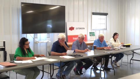07.01.2025- Osage County Excise Board