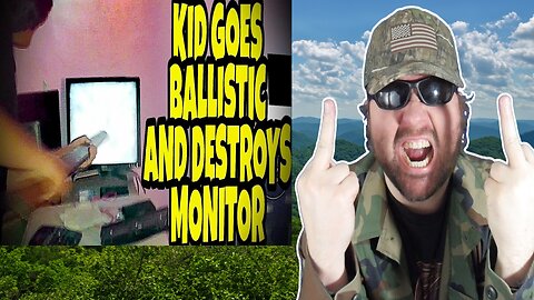 Kid Goes Ballistic Over Faulty Monitor!!! (Violette1st) - Reaction! (BBT)