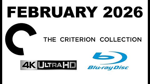 The Criterion Collection [NEW RELEASES FEBRUARY 2026 4K UHD & Blu-ray]