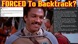 Star Wars Legend FORCED To Backtrack On Charlie Kirk Posts By PR Team? Billy Dee Williams