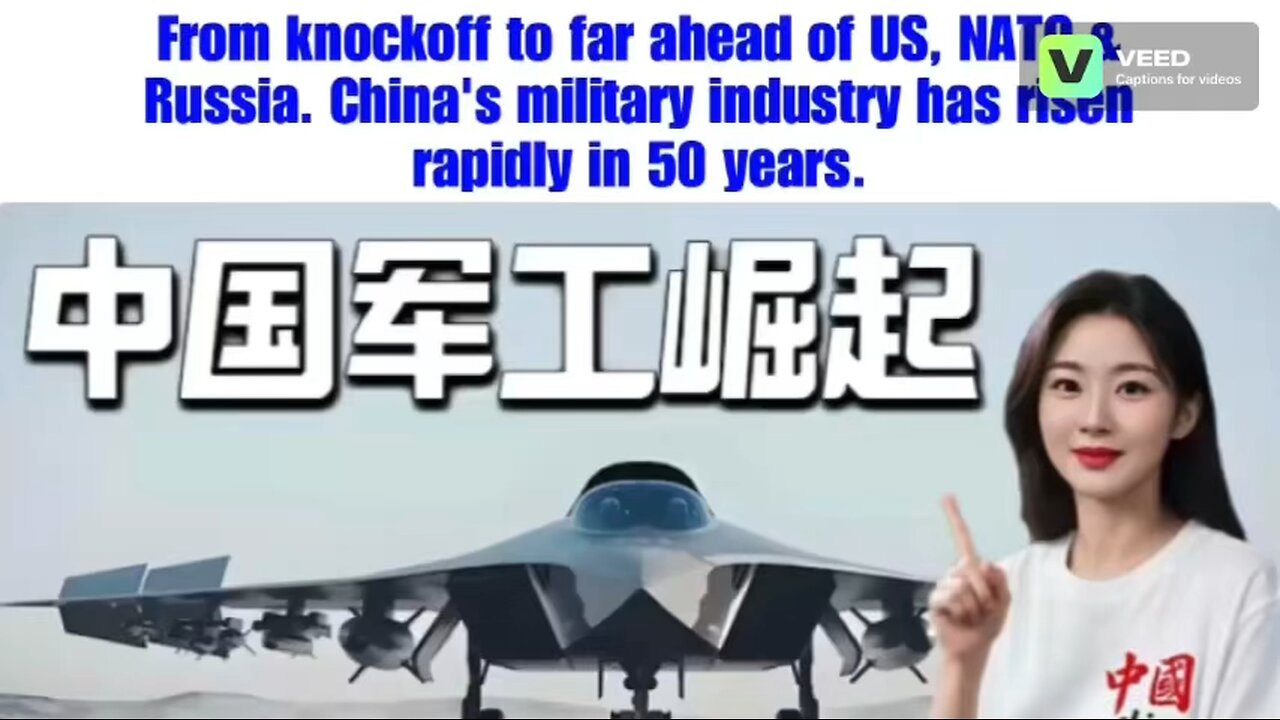 From knockoff to far ahead of US, NATO & Russia.
