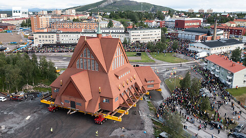 LIVE aus Schweden: Kirche in Kiruna zieht um