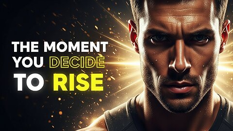 the moment you decide to rice