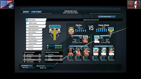 Based Sportsball 2025: Regular Season - Game #155 [Team Christ vs. Clerics]