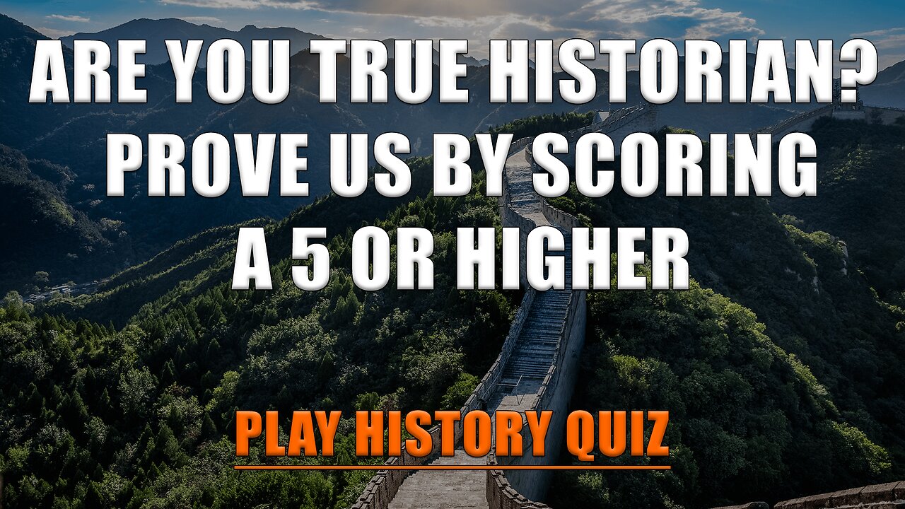 Quiz for Historians