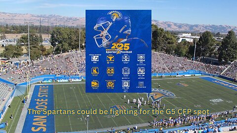 San Jose State could be in the 2025 fight for the G5 CFP spot with the schedule they have