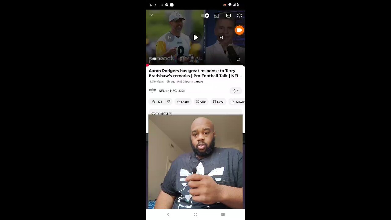 Aaron Rodgers response to Terry Bradshaw remarks