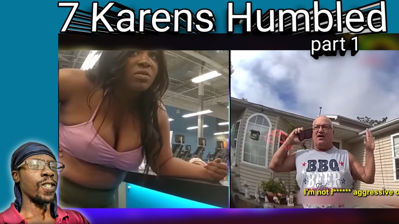 2 Karens Trying to Act Tough Going Wrong Countdown full reaction