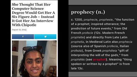 Her CoMpUter-sCieNce-DegRee ONLY got her an interview at Chipotle