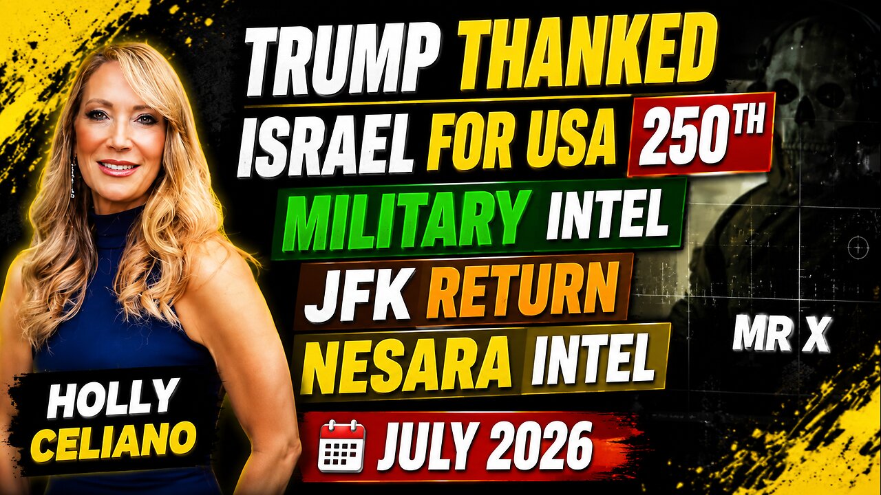 Trump, Israel, JFK, NESARA & Military Intel | MR X