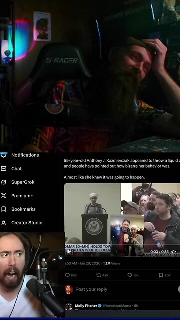 People keep falling for the Ilhan Omar spraying incident A.I. videos...