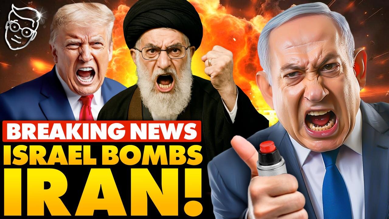 🚨Trump RAGES After Israel Bombs Iran in Massive Attack, Tehran in FLAMES: ‘They’re All DEAD!’