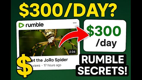 Go Viral on Rumble & Make $300/Day (Full Strategy Revealed)