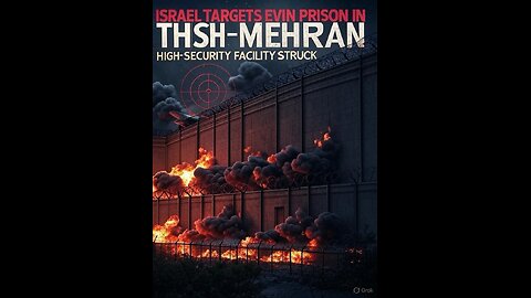 Israel targeted the famous high-security 'Evin prison' in Tehran Pt.2